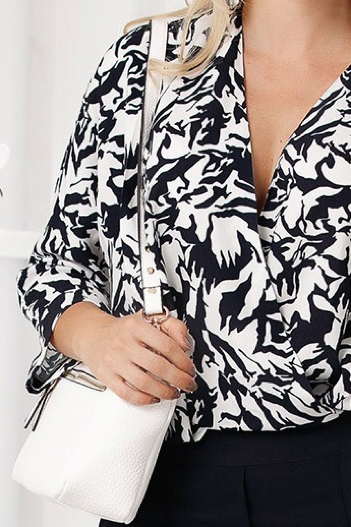 Bluza petrecuta cu imprimeu Fofy